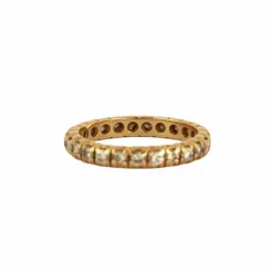 BAGUE ALLIANCE AMERICAINE DIAMANTS