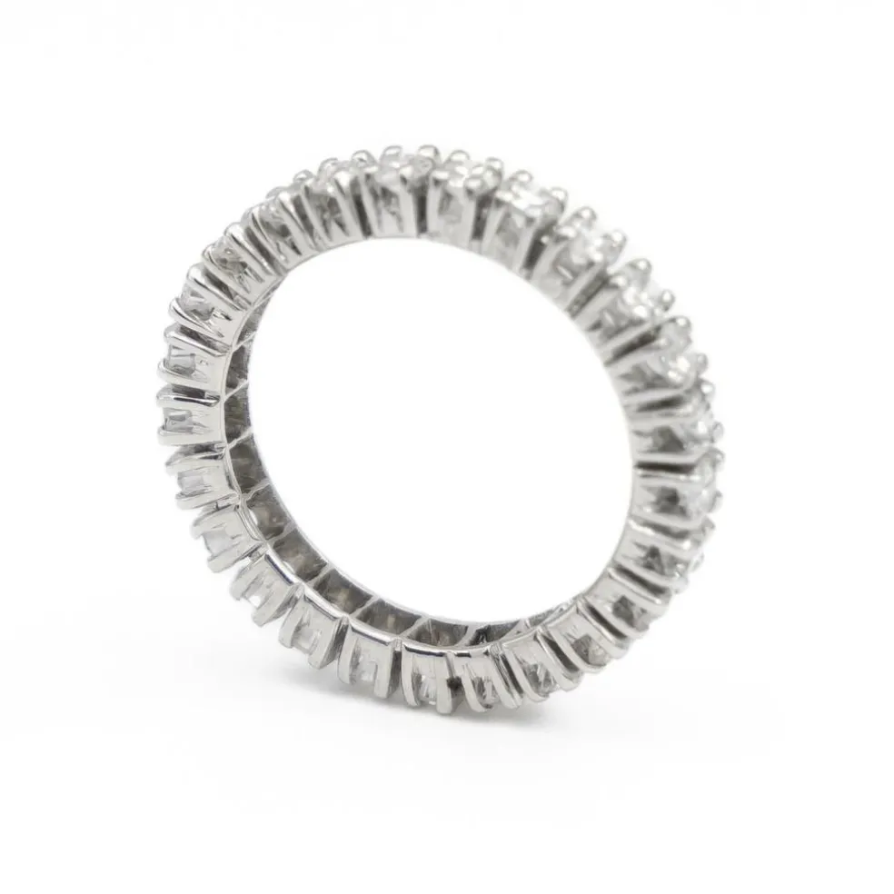 Bague Alliance américaine Or blanc Diamant