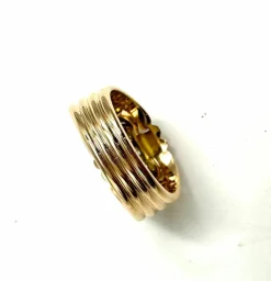 Bague Alliance Diamants Art Déco