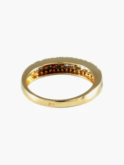 BAGUE ALLIANCE OR & DIAMANTS