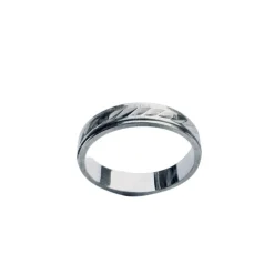Bague Alliance Or Blanc