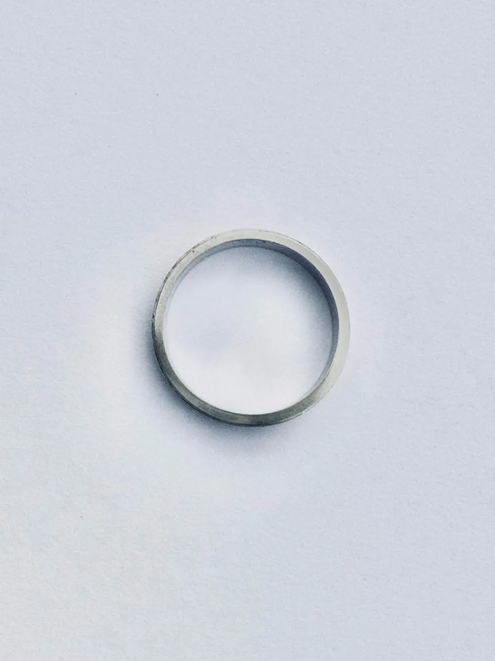 Bague Alliance Or Blanc