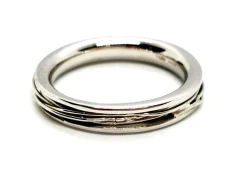 Bague Alliance Or blanc