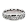 Bague Alliance Or blanc Diamant