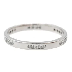 Bague Alliance Or blanc Diamant