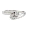 Bague Alliance Or blanc Diamant