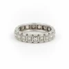 Bague Alliance Or blanc Diamant