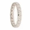 Bague Alliance Or blanc Diamant