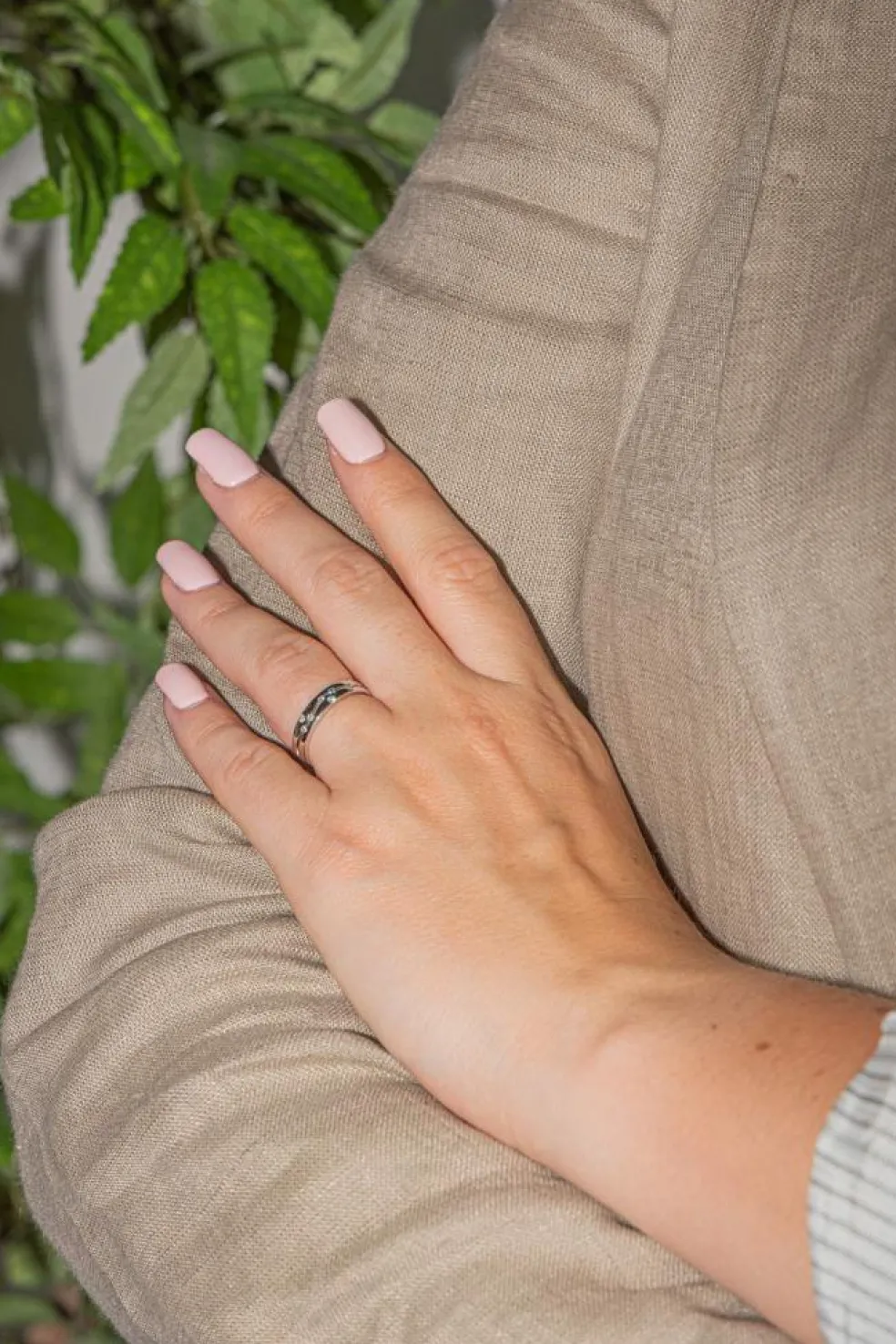 Bague Alliance Or blanc Diamant