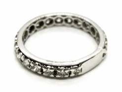 Bague Alliance Or blanc Diamant