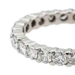 Bague Alliance Or blanc Diamant