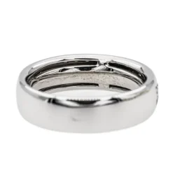 Bague Alliance Or blanc Diamant
