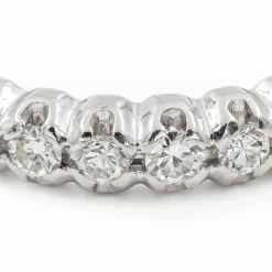 Bague Alliance Or blanc Diamant
