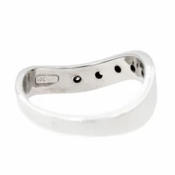 Bague Alliance Or blanc Diamant