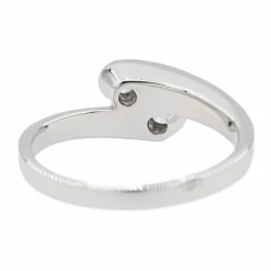 Bague Alliance Or blanc Diamant