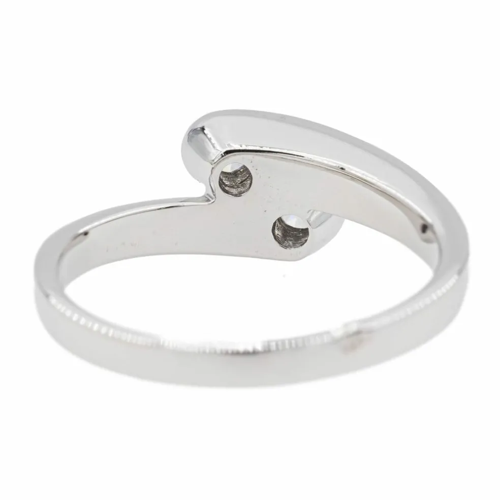 Bague Alliance Or blanc Diamant