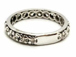 Bague Alliance Or blanc Diamant