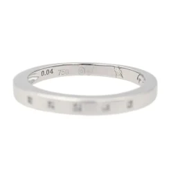 Bague Alliance Or blanc Diamant