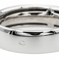 Bague Alliance Or blanc Diamant
