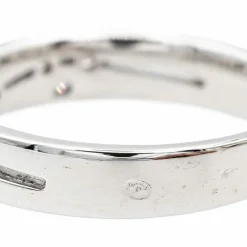 Bague Alliance Or blanc Diamant
