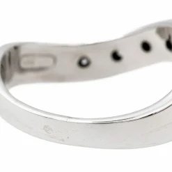 Bague Alliance Or blanc Diamant