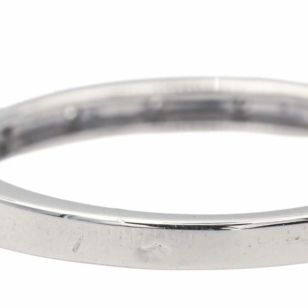 Bague Alliance Or blanc Diamant