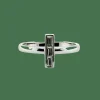 Bague alliance Or blanc et Diamants