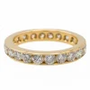 Bague Alliance Or jaune Diamant