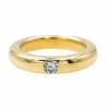 Bague Alliance Or jaune Diamant