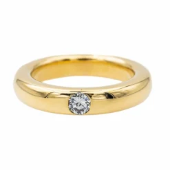 Bague Alliance Or jaune Diamant