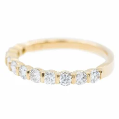 Bague Alliance Or jaune Diamant