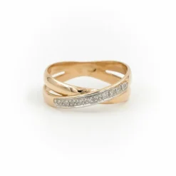 Bague Alliance Or jaune Diamant