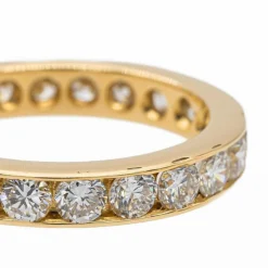 Bague Alliance Or jaune Diamant
