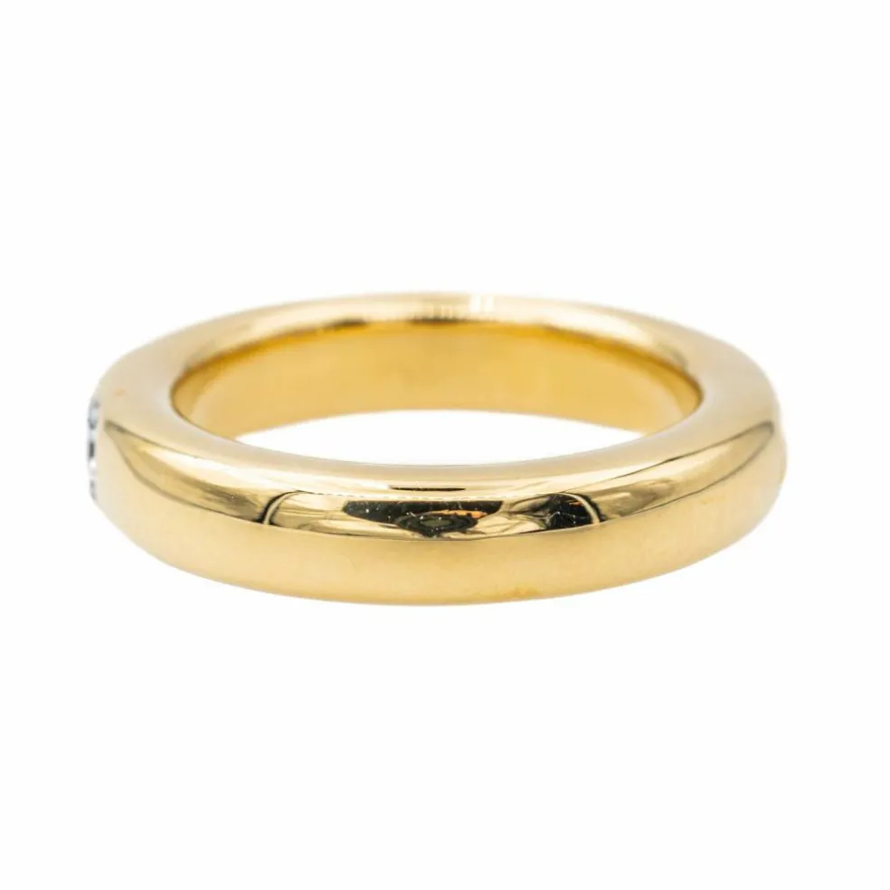 Bague Alliance Or jaune Diamant