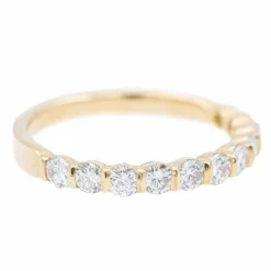 Bague Alliance Or jaune Diamant