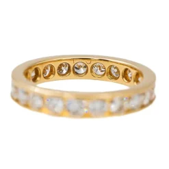 Bague Alliance Or jaune Diamant