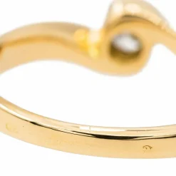 Bague Alliance Or jaune Diamant