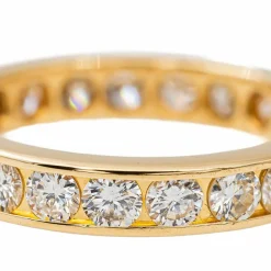 Bague Alliance Or jaune Diamant