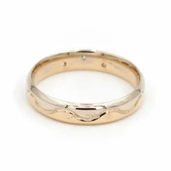 Bague Alliance Or jaune Diamant