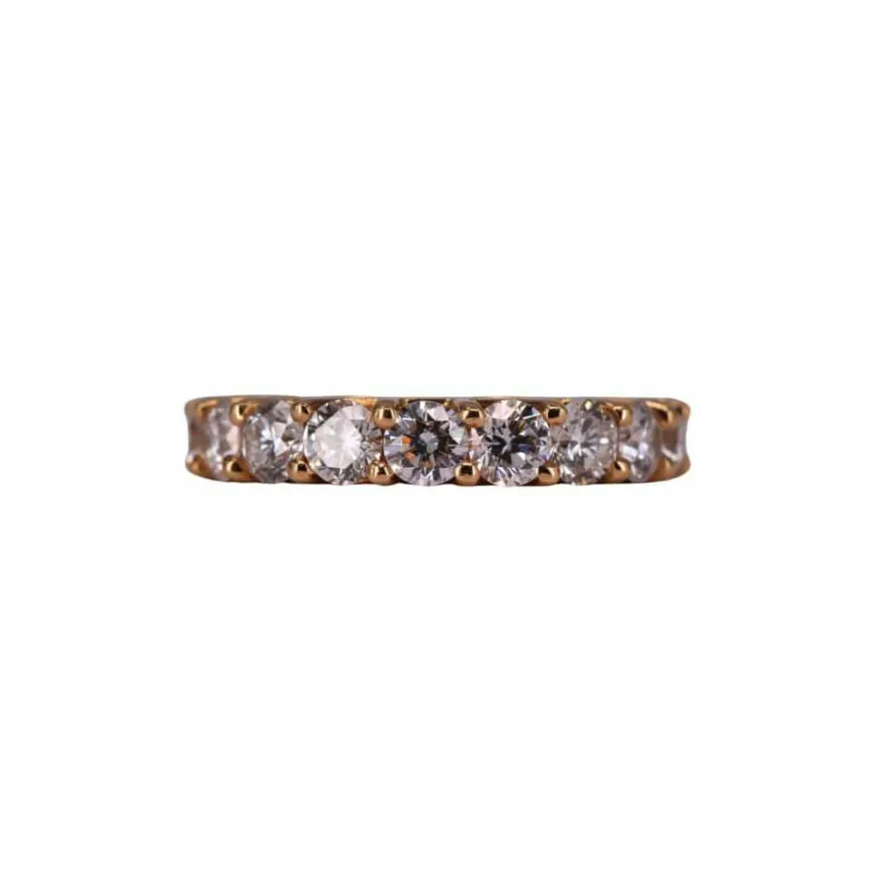 Bague alliance Or jaune et Diamants