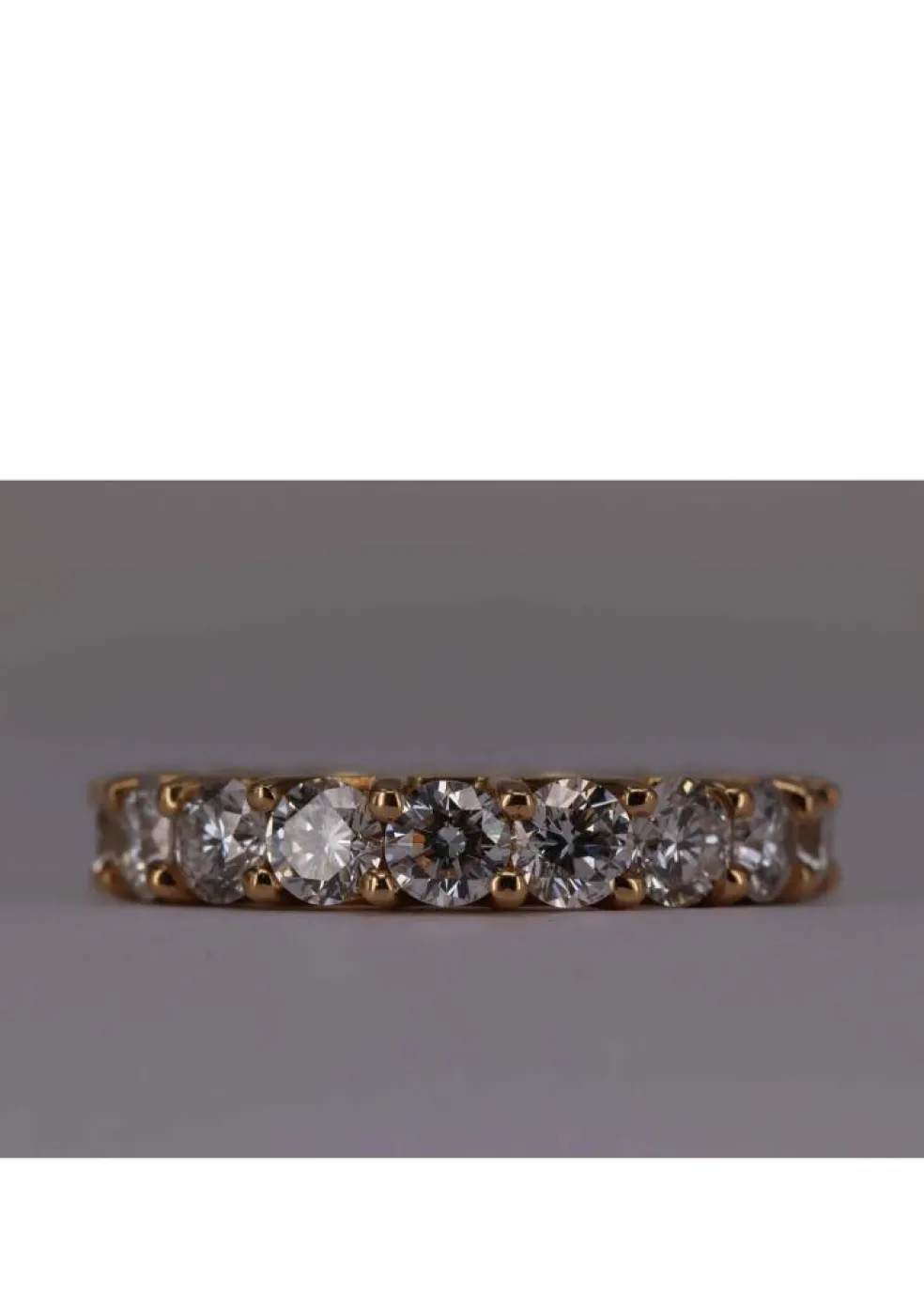 Bague alliance Or jaune et Diamants