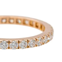 Bague Alliance Or rose Diamant