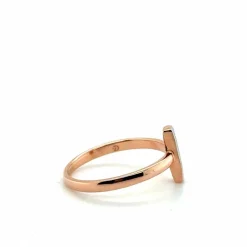 Bague Alliance Or Rose et Diamants