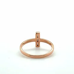 Bague Alliance Or Rose et Diamants