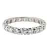 Bague Alliance Platine Diamant