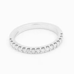 Bague Alliance Platine Diamant