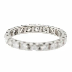 Bague Alliance Platine Diamant