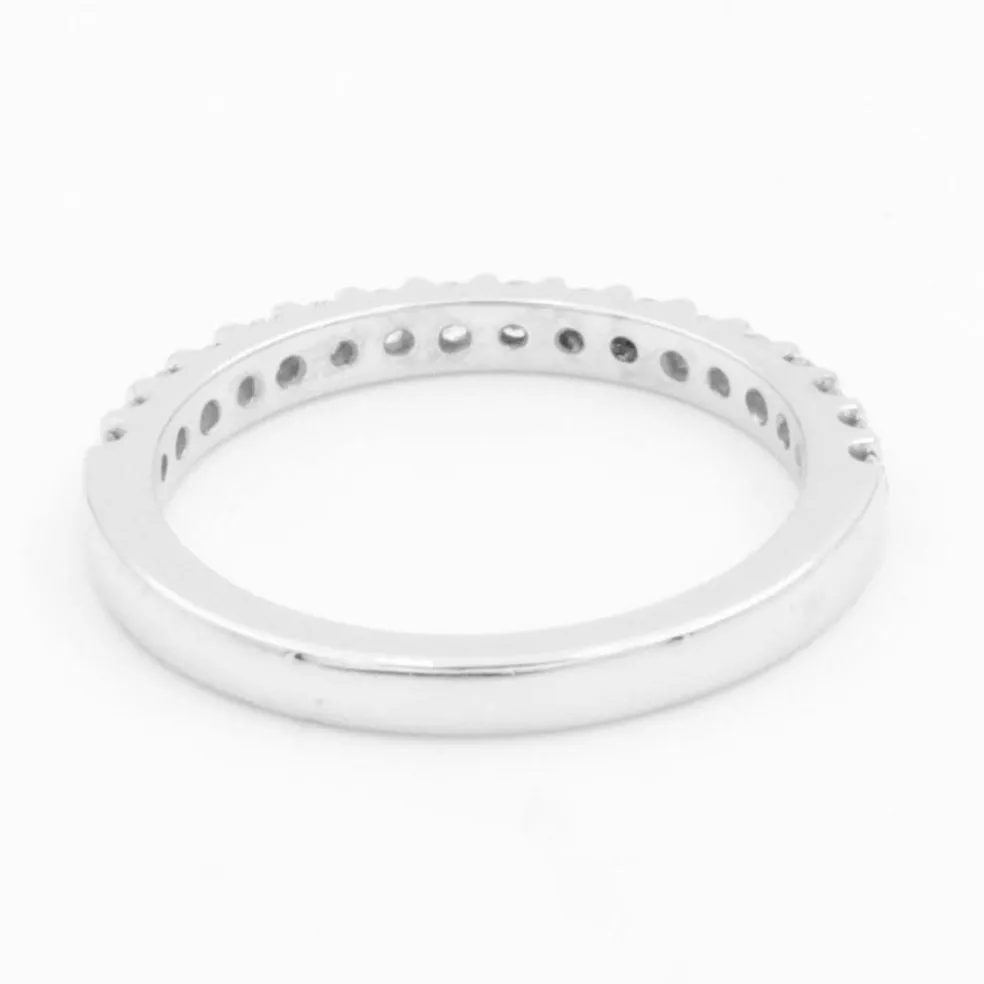 Bague Alliance Platine Diamant