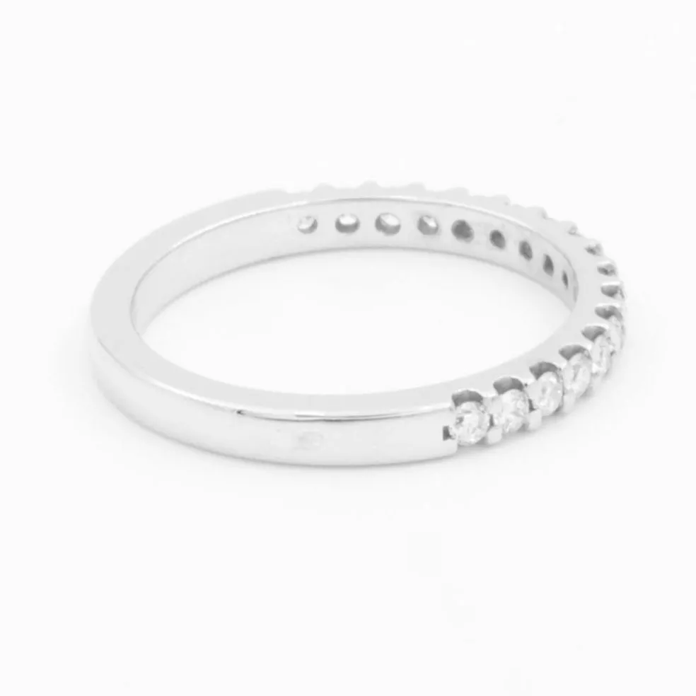 Bague Alliance Platine Diamant