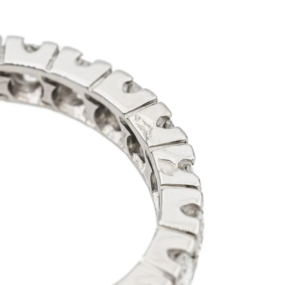 Bague Alliance Platine Diamant
